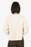 Maje Cream Wool martina Cable-knit Sweater Size 3