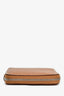 Hermès 2022 Gold Epsom Leather Silk In Compact Wallet