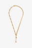 A.P.C Gold Toned Chain Link Necklace w/ Tags