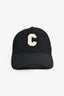 Celine Black Initial Baseball Cap Size S