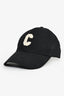 Celine Black Initial Baseball Cap Size S