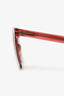 Tom Ford Pink Clear Frame Sabrina Square Sunglasses