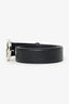 Gucci Black Interlocking G Buckle Belt Size 90/36