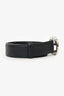 Gucci Black Interlocking G Buckle Belt Size 90/36