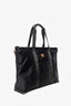 Versace Black Nylon La Medusa Tote Bag With Strap