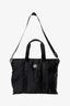 Versace Black Nylon La Medusa Tote Bag With Strap