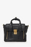3.1 Phillip Lim Black Leather Pashli Mini Satchel