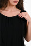 Boutique Moschino Black Sleeveless Fringe Dress Size 10