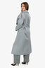 Mackage Grey Wool Belted Wrap Coat Size XL