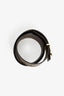 Louis Vuitton Monogram Gold Toned 'LV' Belt Size 95