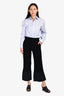 See By Chloe Navy Flare Pant Size 34