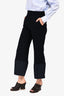 See By Chloe Navy Flare Pant Size 34