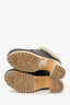 Miu Miu Black Leather Fur-lined Clogs Size 41