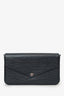 Louis Vuitton 2022 Black Epi Leather Felicie Pochette Bag With Inserts