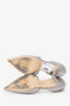 Jimmy Choo Metallic 'Aurelie' Heels Size 38.5