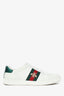 Gucci White Leather Ace Sneakers Size 36
