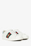 Gucci White Leather Ace Sneakers Size 36