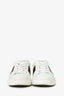 Gucci White Leather Ace Sneakers Size 36