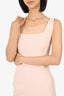 Antonio Berardi Pink Sleeveless Midi Dress Size 40