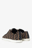 Fendi Brown/Black FF Jacquard Mesh Sneaker Size 9 Mens