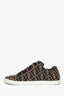 Fendi Brown/Black FF Jacquard Mesh Sneaker Size 9 Mens