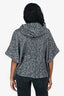 L'Agence Grey Zip-Up Hoodie Size XS/S