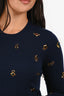 3.1 Phillip Lim Navy Embellished Sweater Size XS