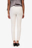Brunello Cucinelli Cream Wool Skinny Pants Size 2 US
