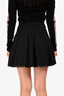 T By Alexander Wang Black Pleated Mini Skirt Size XS