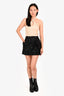 3.1 Phillip Lim Black/White Tweed Mini Skirt Size 0