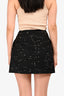 3.1 Phillip Lim Black/White Tweed Mini Skirt Size 0
