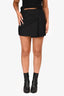 Gucci 2009 Black Pleated Mini Skirt Size 36
