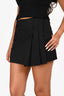 Gucci 2009 Black Pleated Mini Skirt Size 36