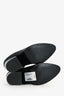 Alexander Wang Black Leather RGHW Cut-Out Ankle Boots Size 35