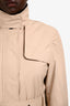 Burberry Beige Nylon Trench Belted Trench Est. Size M