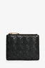 Bottega Veneta Black Intrecciato Small Bi-Fold Wallet