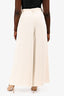 Zimmermann White Belted Wide Leg Pants Size 3