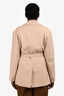 Weekend Max Mara Beige Belted Blazer Jacket Size 6