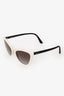 Prada White Cat Eye Sunglasses