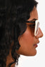 Prada White Cat Eye Sunglasses
