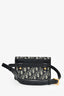 Christian Dior Navy Oblique Jacquard 30 Montaigne Belt Pouch