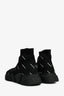 Balenciaga Black Logo All Over Speed Sock Sneakers Size 7