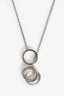 Tiffany & Co. Sterling Silver 1837 Interlocking Triple Circles Pendant Necklace