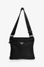 Prada Black Nylon Messenger Bag