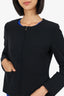 MaxMara Weekend Black Zip Up Blazer Size 8
