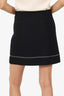 Maje Black Stud Detail Mini Skirt Size 36