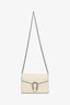 Gucci White Leather Dionysus Wallet On Chain