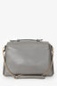 Gucci Grey Calfskin Interlocking G Dollar Large Top Handle Shoulder Bag