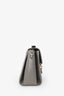 Gucci Grey Calfskin Interlocking G Dollar Large Top Handle Shoulder Bag