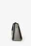 Gucci Grey Calfskin Interlocking G Dollar Large Top Handle Shoulder Bag